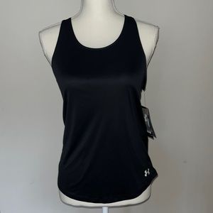 UnderArmour heat gear  Girls black Tank large